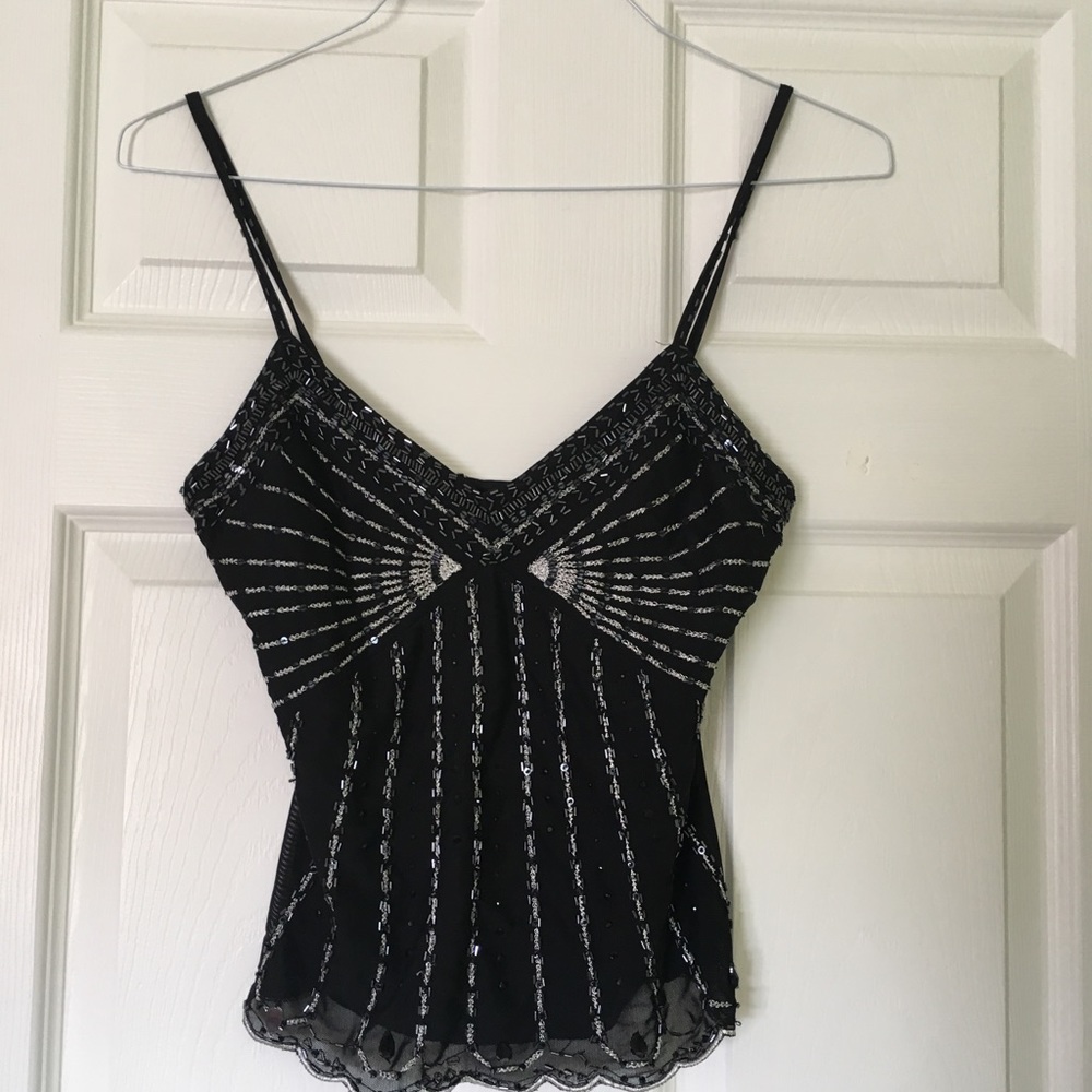 Express Sequin and Beaded Tank